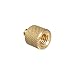 Manfrotto 015 1/4-Inch-20 Male 20mm Long to 3/8-Inch Female Adapter - Replaces 3358,Brass