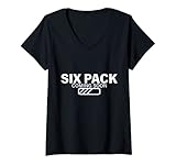 Mujer Six Pack Coming Soon ---- Camiseta Cuello V