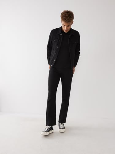 Image of True Religion Men's Ricky Straight Leg Jeans with Back Flap Pockets - Mens Jeans