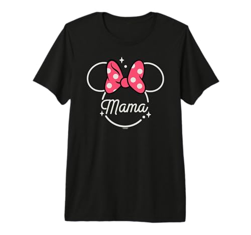 T-shirt Minnie Mouse Mama Disney fini les hauts inconfortables