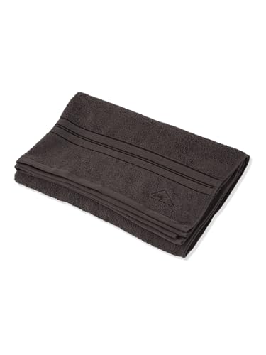 Image of Monte Carlo Essential 100% Cotton Bath Towel | 400 GSM Lightweight & Quick Dry | Soft Absorbent Large Towel 75x150 cm | Skin Friendly Daily Use Bathroom Towel for Men & Women (Jasper) | Pewter