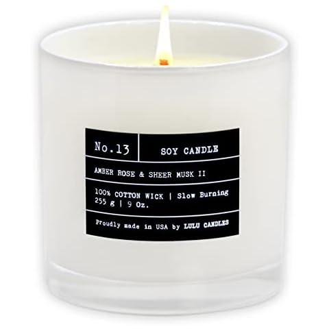 Lulu Candles Amber, Rose & Sheer Musk II Cover