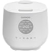 CUCKOO Micom Rice Cooker 6 Cup Uncooked / 12 Cup Cooked, Korean Fuzzy Logic Rice Cooker with Steam Tray, Versatile Food Steamer & Warmer with Non-Stick Inner Pot, Rice Maker, White (CR-0661F)