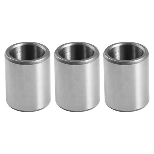SHINEOFI 3pcs Steel Sleeve Bearings 15x20x25mm Precision Jig Bushes Guide Sleeves for Industrial Shaft and Machinery Applications