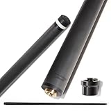 100% Carbon Fiber Shaft, Black Technology Shaft of Pool Cue Front Part for Billiard Play/Break/Snooker Cue Shaft with Foam- 737 mm,745mm,765mm (Uniloc(OKHEALING), 9.5 * 21.4 * 745)