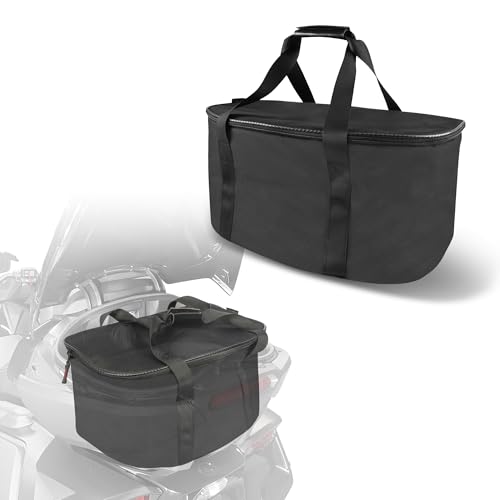 Proyoureye Bolsa de carga traseira para Can Am Spyder RT/RTL/RTS (2020+), bolsa de bagagem removível com alças de mochila, organizador de porta-malas à prova d'água