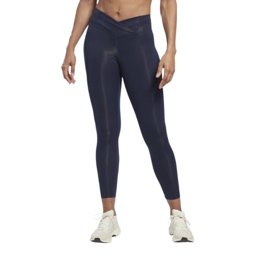 Reebok Damen Basic Leggings, Vector Navy, XXS