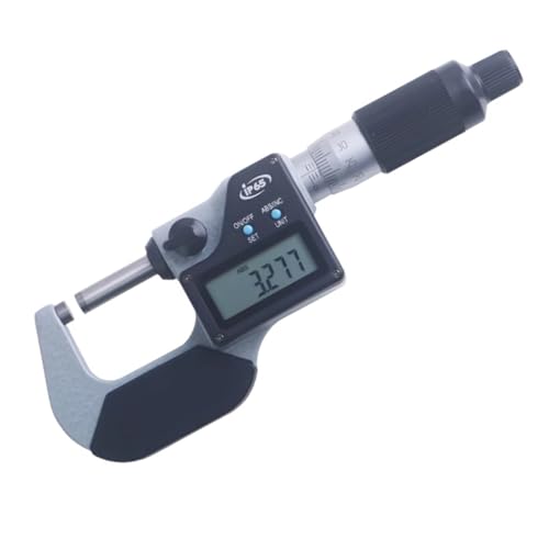 Digital Micrometer, IP65 Proof 0-25mm 0.001mm DIN Standard Industrial 25-50mm 50-75mm 75-100mm (Size : 75-100mm)