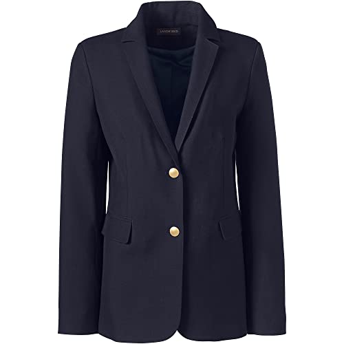 Lands' End School Uniform Women's Hopsack Blazer3