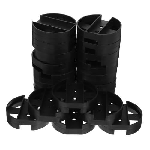VILLCASE 20pcs Mobile CPU Stand Rolling Caster Wheels Computer Tower Holder for Under Desk Use for Workstations