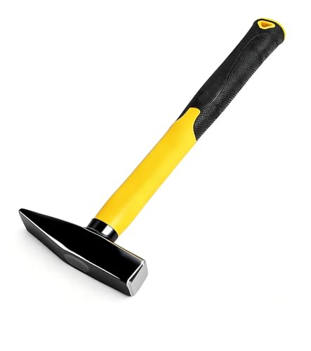 BJDSI 200g di Marteau, Renforcés, Anti-rouille, Manche en Plastique Anti-choc.