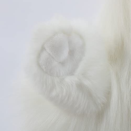Image of CU-MATE 20 inch Adorable Stuffed Animals Cat -Handmade Plush Soft Cat -Present Gift for Boys /Girls (Brown and White Ragdoll Cat)