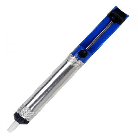 Solder Sucker Desoldering Pump,Electric Soldering Iron Auxiliary Tool Manual Desoldering Suction Pump,Vacuum Pump Solder Removal Tool