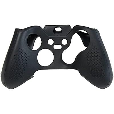 OSTENT Soft Protective Silicone Rubber Skin Case Cover for Xbox One Elite Controller Color Black