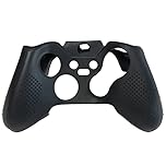 OSTENT Soft Protective Silicone Rubber Skin Case Cover for Xbox One Elite Controller Color Black