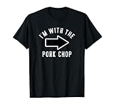 Couples Halloween Costume Shirts I'm With The Pork Chop T-Shirt