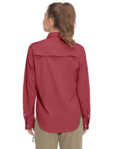 Little Donkey Andy Women's Lightweight Quick Dry Water Resistant Outdoor Upgraded Shirts For Hiking, Travel, Camping Upf50 Watermelon Red Xxl #TOP2