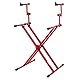 Gator Frameworks GFW-KEY-5100XRED X Style Keyboard Stand