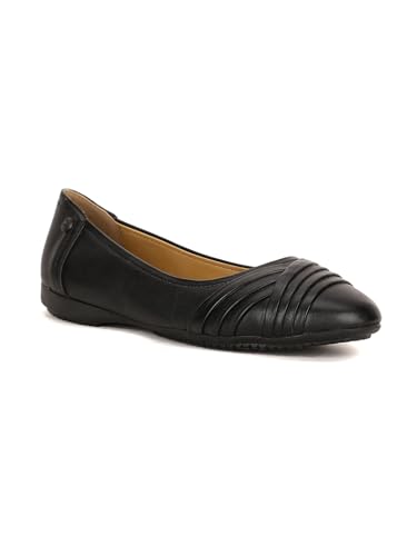 Image of Bata Comfit Womens Pleated Ballerina E Ballet Flat