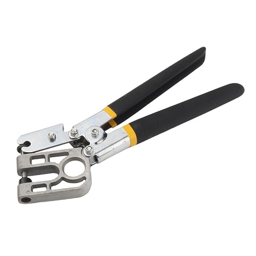 UKCOCO Pinza De Perforación Para Metal Rizador Crimpadora Acero Mango Antideslizante Apta Para Perfiles De Yeso Laminado 1 Unidad Uso Profesional Construcción
