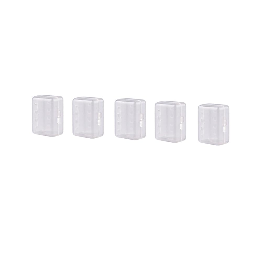 LAKYMIE Toothbrush Head Cover Travel Portable Toothbrush Head Cap Small Tooothbrush Protector Cover Case for Home Travel Outdoor Camping Hiking Business Trip Pack of 5