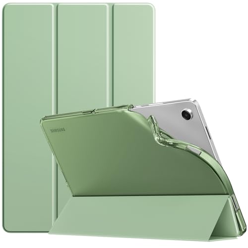 Image of TiMOVO Soft Case for Samsung Galaxy Tab A11+ /A11 Plus 11 inch 2026, Green | Fit for SM-X230 /X236 /X238, Slim Soft TPU, Translucent Frosted Back, Auto Wake /Sleep