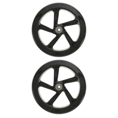Roues de rechange pour scooter 180 mm silencieuses et solides en PU