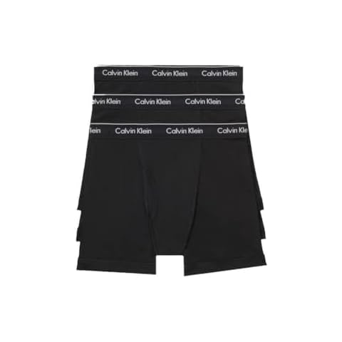 Calvin Klein Men's Cotton Boxer Briefs 3-Pack Cover