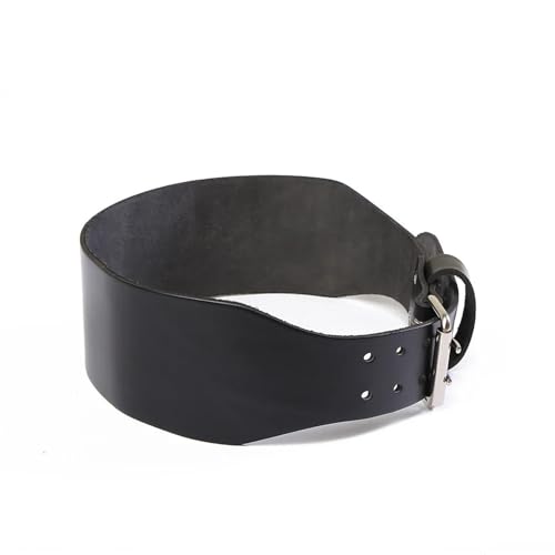 Cinturon Lumbar Gimnasio Cinturón de fitness con hebilla de piel de vaca, ajustable, for gimnasio, entrenamiento de sentadillas, levantamiento de pesas, culturismo, soporte lumbar(L 115CM)
