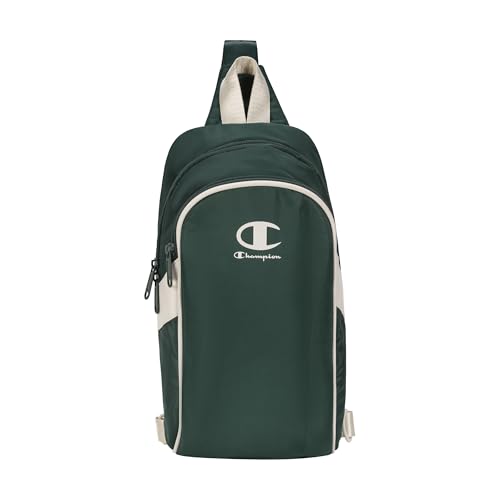 Image of Champion Oracle Convertible Sling Bag with Adjustable Strap for Travel, Commute, Daily Use, Forest Peak Green, One Size