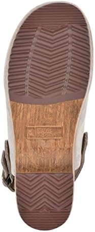 WHITE MOUNTAIN Shoes Being Women's Clog, Sand/Suede, 7 M | Image 5