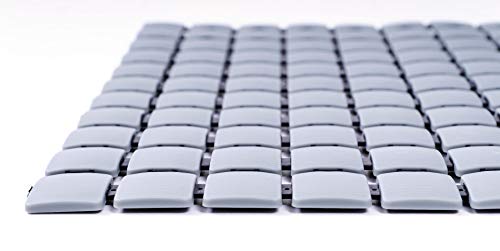 Ridder Shower mat, TPE, PP, White, 54x54 cm, 54 x 54 cm (Rectangular) - Image 2