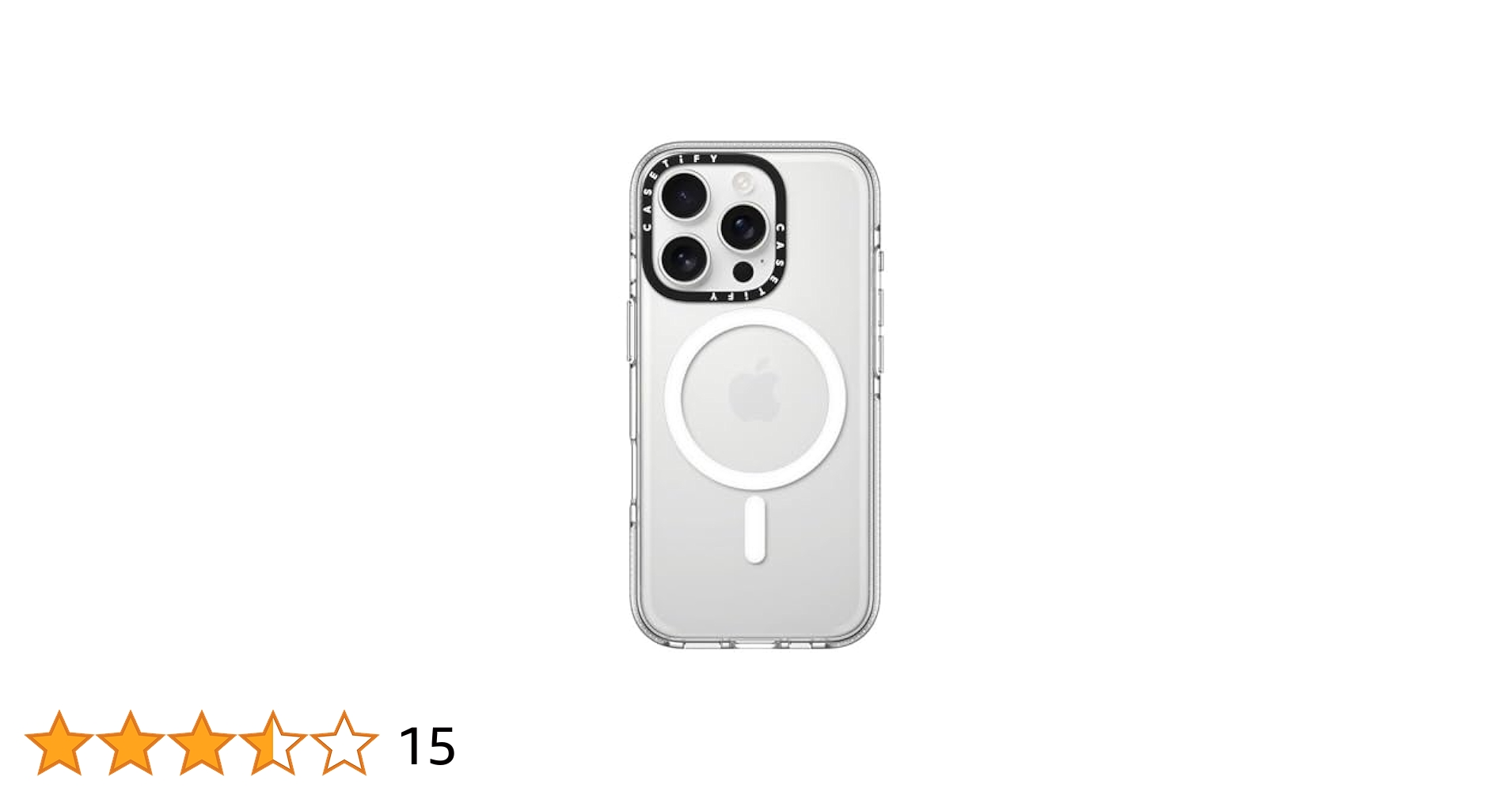 Amazon.co.jp: CASETiFY クリア MagSafe 対応 iPhone 16 Pro