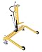 Vestil PSDT Steel Pallet Straddling Drum Truck 46 In. Long x 32 In. Wide x 47 In. Height 550 Lb. Capacity Yellow