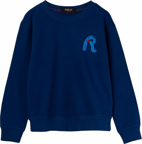 Veste de survêtement garçon Replay Sb2066 en maille confortable
