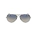 Produktbild Ray Ban RB3025 W3277 AVIATOR 58mm Sunglasses New - Size: 58--14--135 - Color: Crystal Gunmetal