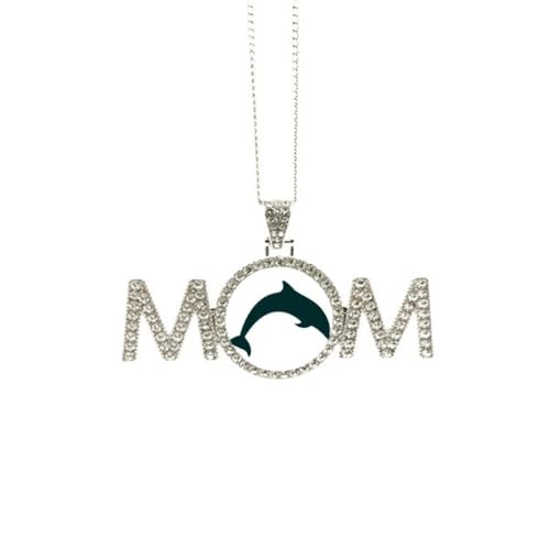 Collier dauphin en argent pour la Fête des Mères, un cadeau d'anniversaire mémorable pour grand-mère