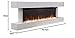 2022 New Premium Product 60inch White Wall Mounted Electric Fire Suite with...