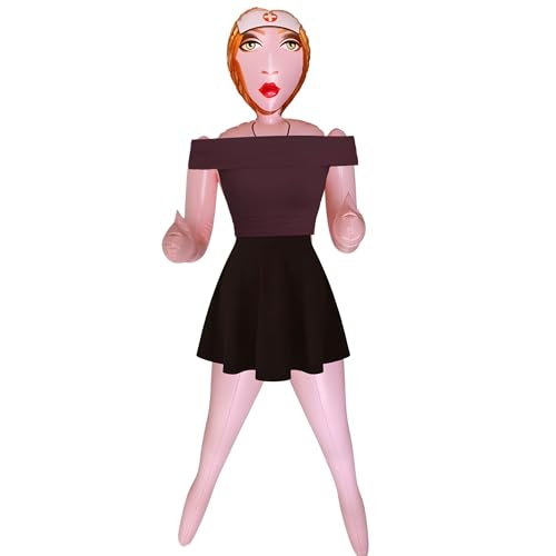 RODMONT Inflatable Display Figure with Groom Sash - Gag Gift - Novelty Inflatable Figure - White Version