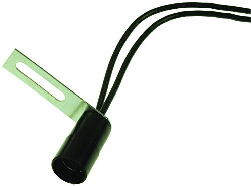 MULTICOMP - SPC21763 - Lamp Holder, Steel, Mounting Bracket Miniature Bayonet Base Lamps Wire Leads-6pack