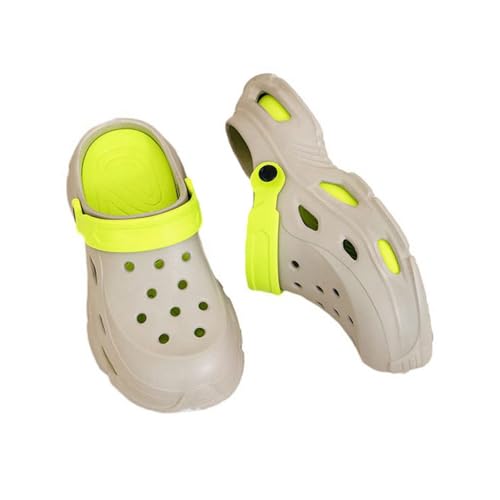 [Nilafly] �T���_�� �N���b�O �����Y ���� �X�|�[�c�T���_�� 2way �X�g���b�v 4.5cm�A�b�v �t�@�b�V���� �ėp �N�b�V�����\�[�� �X���b�|�� EVA �ʋC�� ���K �����₷�� �h�� �\�t�g �O����/����/���O���� 23.0 cm/23.