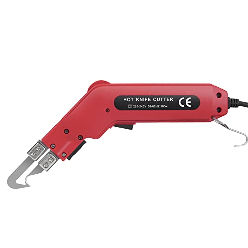 InLoveArts - Cuchillo caliente eléctrico 4 en 1 (80 W, 220 V, profesional de mano, corte de poliestireno, cortador de espuma, kit de herramientas de grabado de espuma