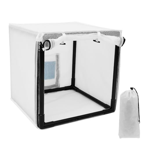 Spray Paint Shelter 15/29.5 Inch Detachable Model Painting Spray Booth Portable Airbrush Paint Tent with Built-In Floor and Mesh Screen Painting Station for Large DIY Hobby Tool(S)