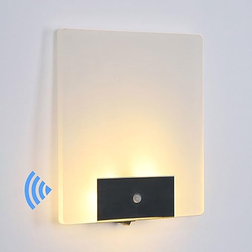 Apliques de pared inalámbricos con sensor de luz y batería recargable para pasillo 2