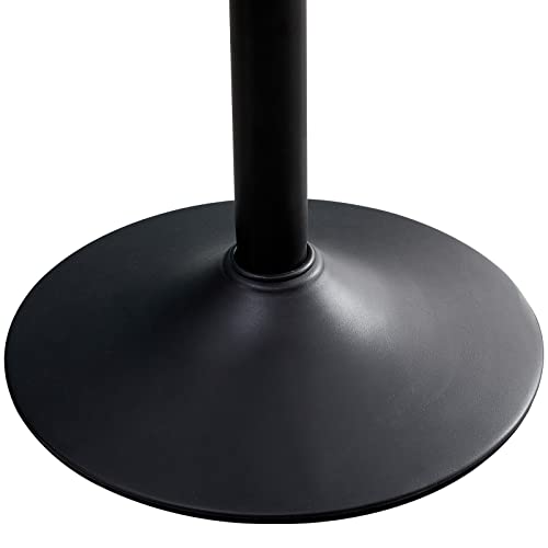 Clipop Height Adjustable Swivel Barstools Set Of 4, Leathaire Kitchen Counter Barstool With Back, Armless, Footrest, Metal Base, Kitchen Island Pub Chair, Rustic Brown #TOP5