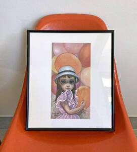 Amazon.co.jp: ヴィンテージ マーガレット・キーン(Margaret Keane)作 
