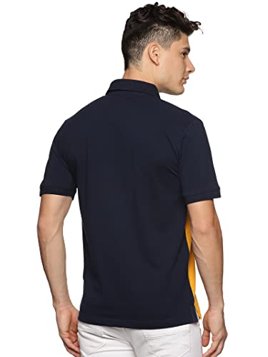 Image of ADRO Men's 100% Cotton Regular Fit Polo T-Shirt