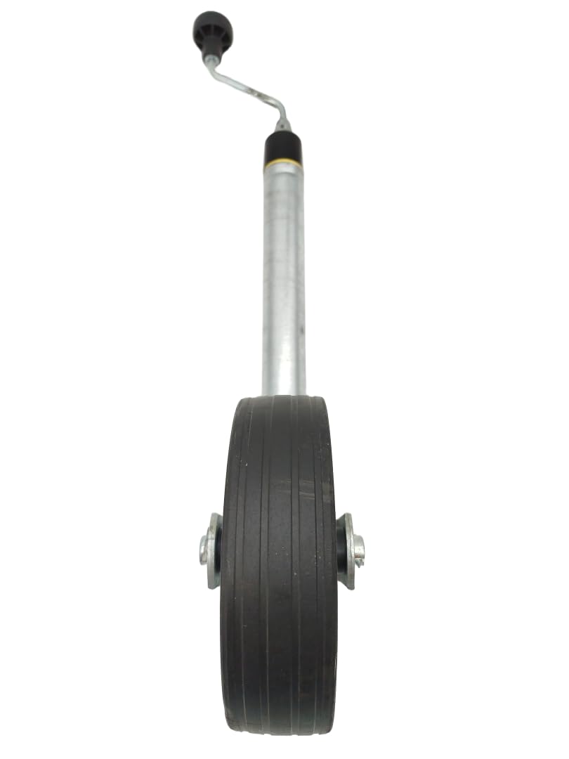 HGW Stützrad Wohnwagen mit Waage – sichere Stützlastanzeige bis 150 kg – Ø48 mm Bugrad für Caravan & Anhänger