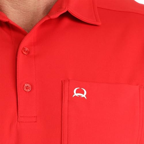 Polo Rojo con Bolsillo para Hombre Cinch miniatura 3