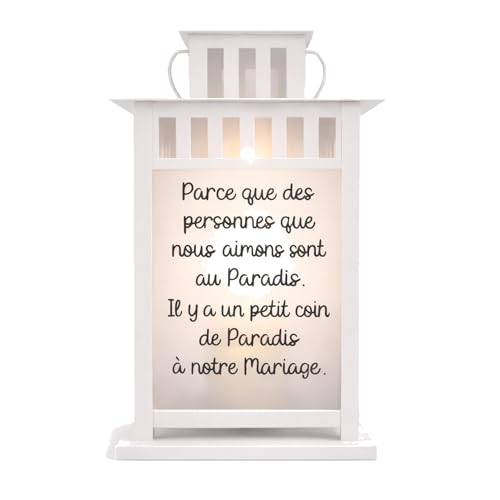 Stickers Personnalisés Lanterne des Anges – Mariage, Commémoration... Pour une pensée à nos êtres chers au paradis - Stickers Lanterne des Souvenirs -...